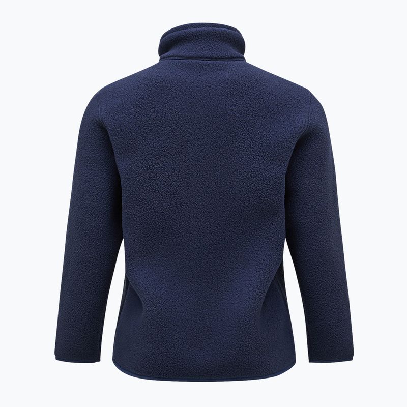 Damen Sweatshirt Hoodie Pullover Peak Performance Fleece W Fleece Snap T-Neck 2N3 neck 4