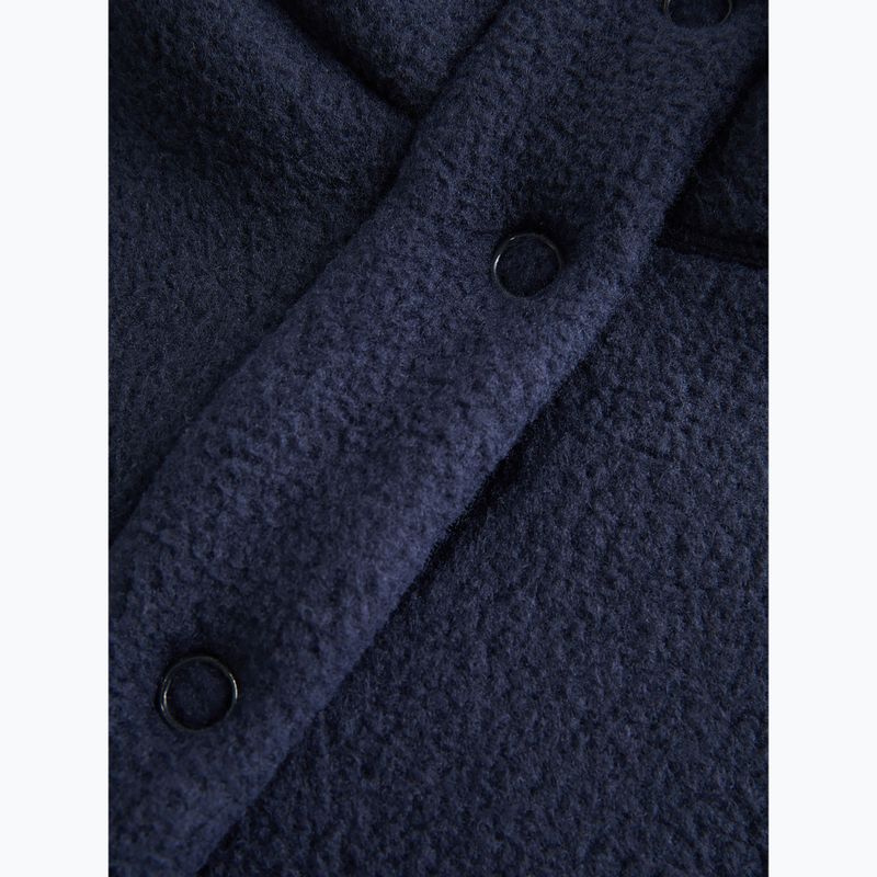 Damen Sweatshirt Hoodie Pullover Peak Performance Fleece W Fleece Snap T-Neck 2N3 neck 5