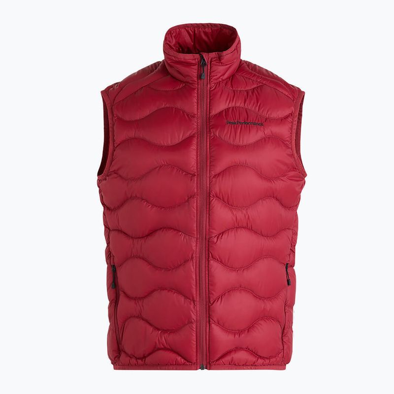 Herren Peak Performance Helium Daunenweste rot G77857050