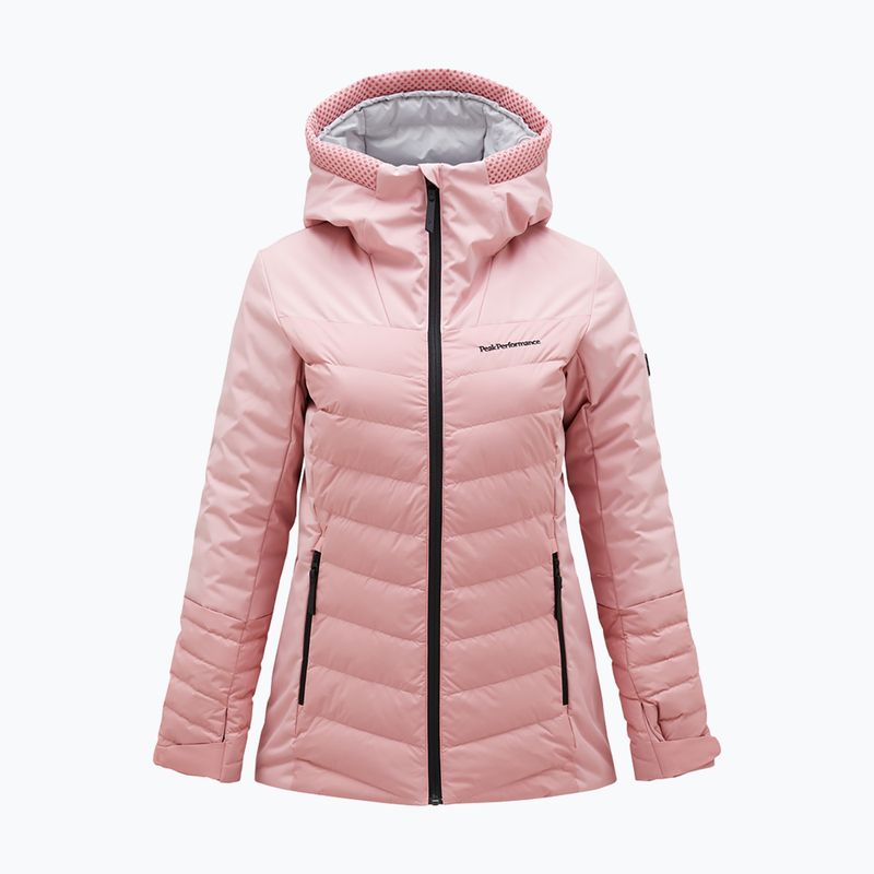 Skijacke Damen Peak Performance Blackfire warm blush
