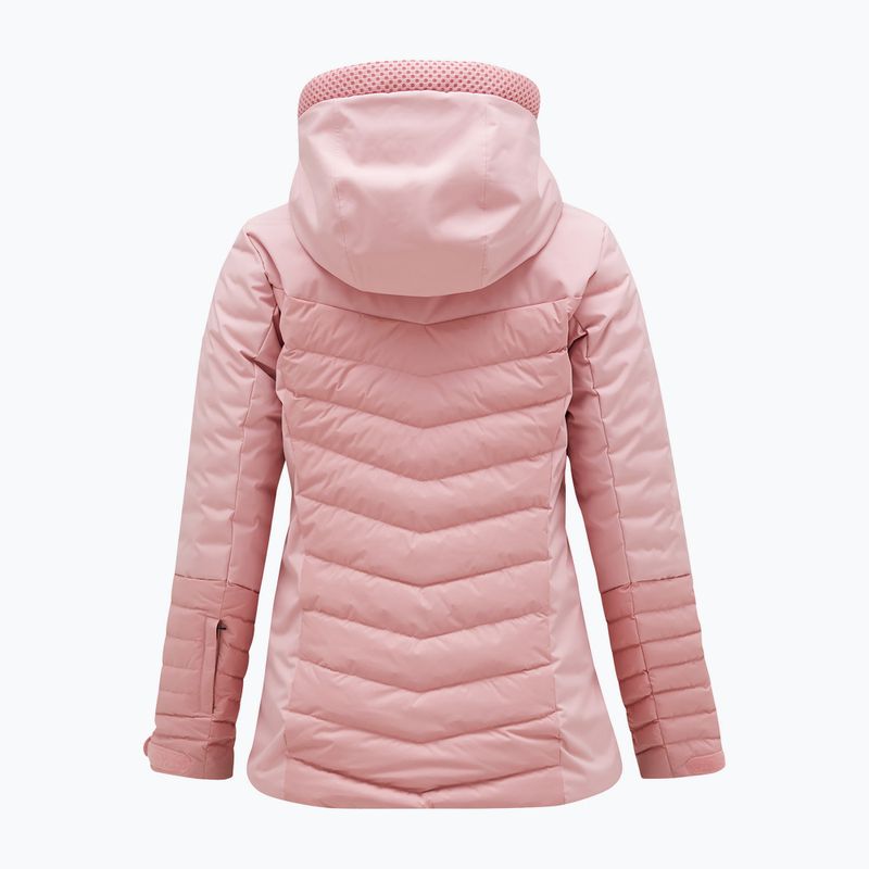 Peak Performance Damen Skijacke Blackfire warm blush 2