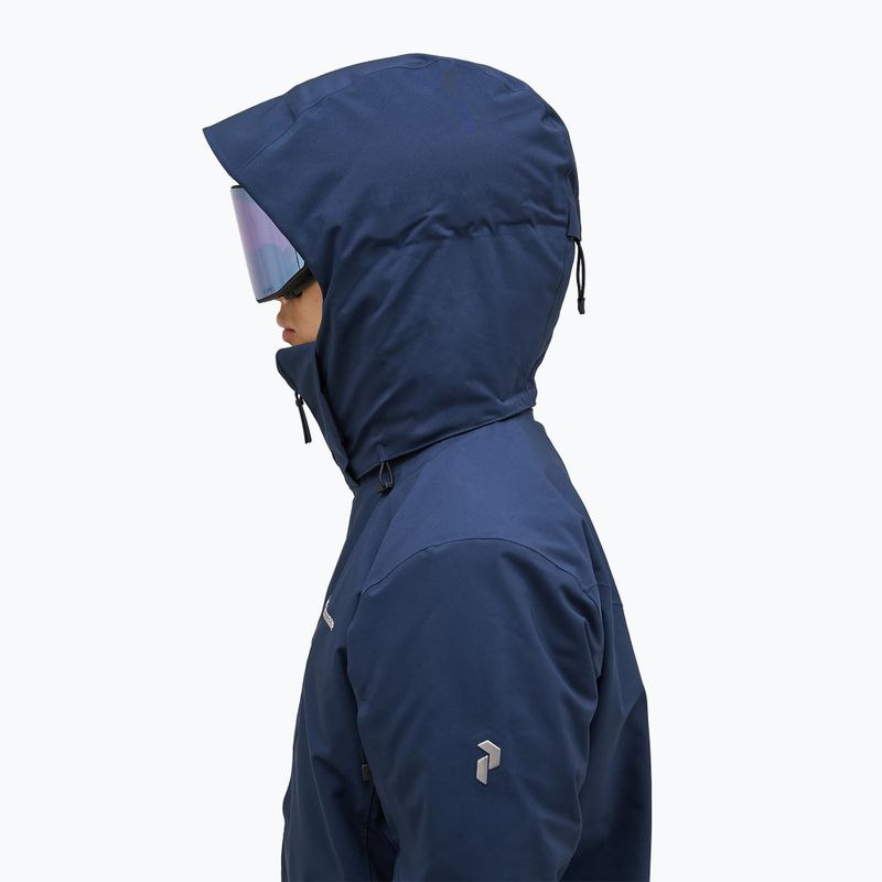 Herren Peak Performance Skijacke Maroon blue shadow 5