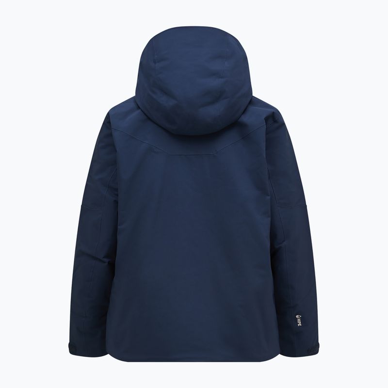 Herren Peak Performance Skijacke Maroon blue shadow 7