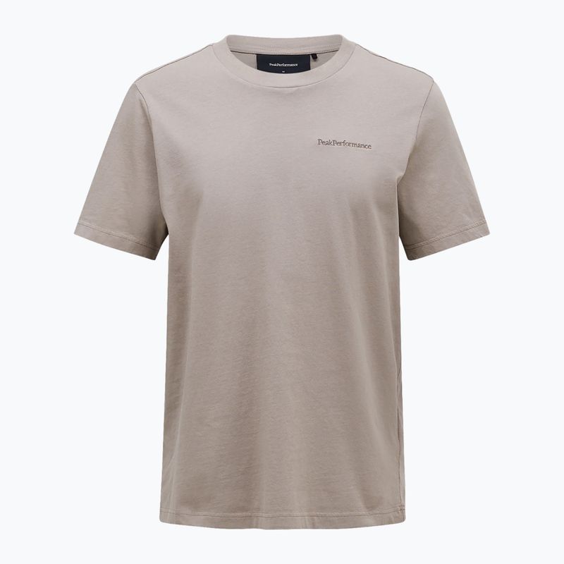 Shirt Herren Peak Performance Original Small Logo Tee avid beige 3