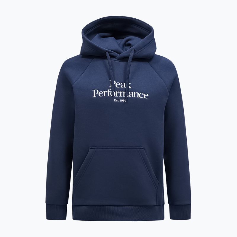 Men's Peak Performance Original Hood blau Schatten Sweatshirt