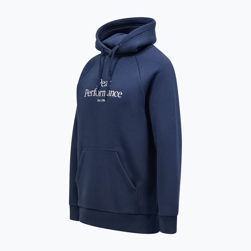 Men's Peak Performance Original Hood blau Schatten Sweatshirt 2