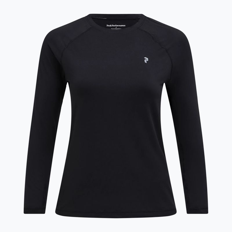 Damen Thermo-Longsleeve Peak Performance Spirit Crew black 3