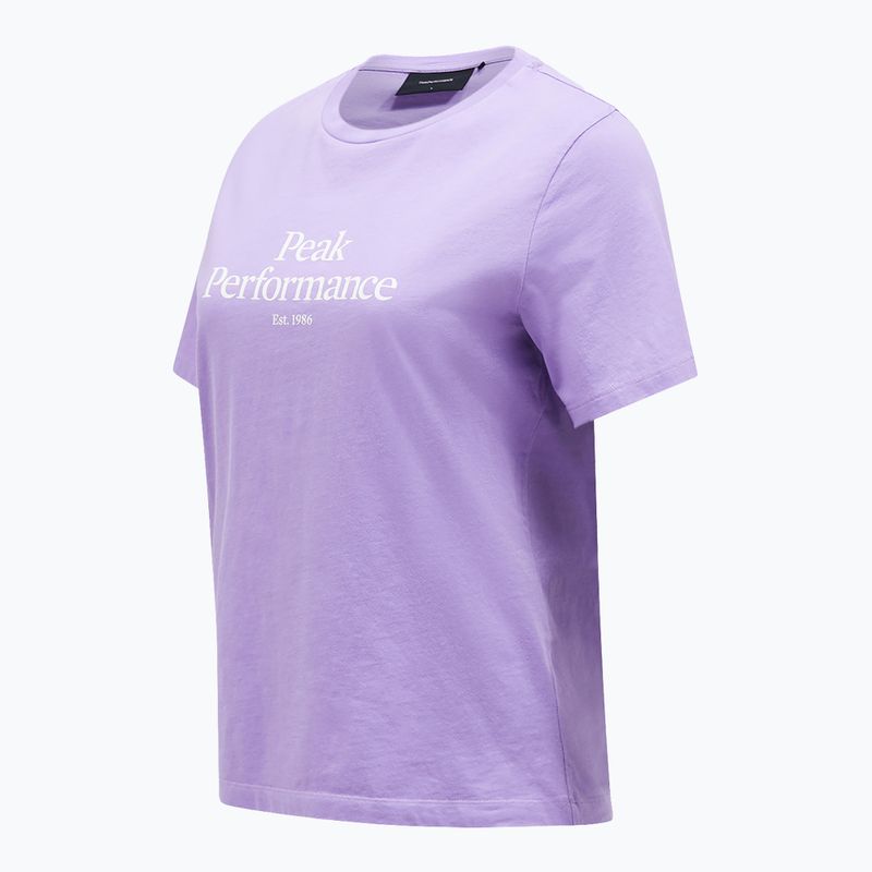 Frauen Peak Performance Original T-Shirt bougainvillea 4