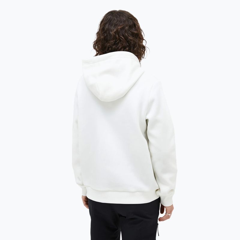 Damen Sweatshirt Hoodie Pullover Peak Performance Original Small Logo Zip off white 2