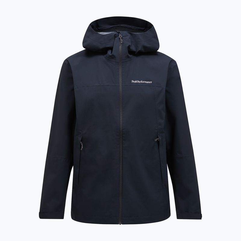 Men's Peak Performance Trail Hipe Shell Jacke schwarz