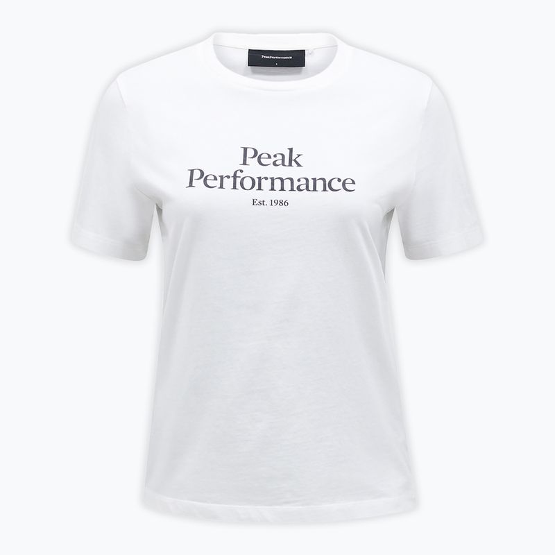 Damen Peak Performance Original Tee off white