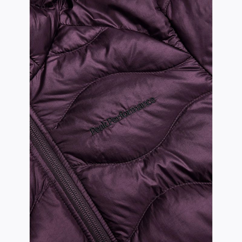 Women's Peak Performance Down Jacket Helium Down Hood mystic purple 6