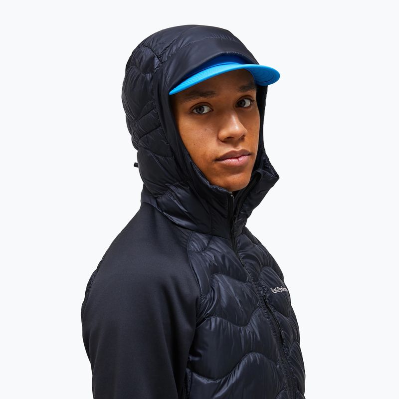 Herren-Hybridjacke Peak Performance Helium Down Hybrid black 3
