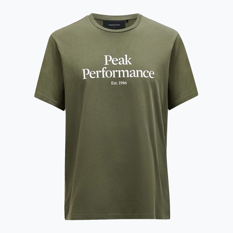 Shirt Herren Peak Performance Original Tee pina needle 3