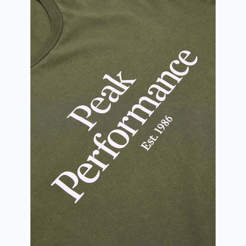 Shirt Herren Peak Performance Original Tee pina needle 5