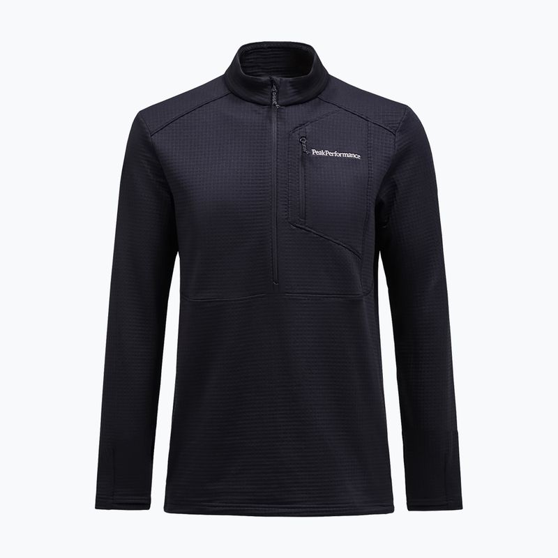 Fleecejacke für Herren Peak Performance Trail Polartec Power Grid Half Zip black 4