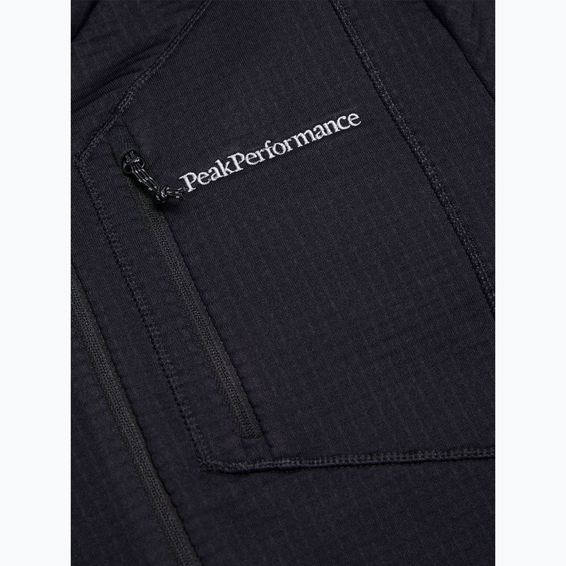Fleecejacke für Herren Peak Performance Trail Polartec Power Grid Half Zip black 7