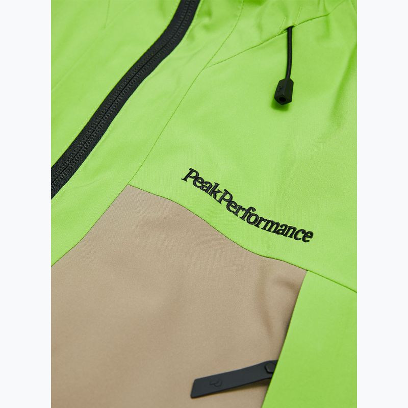 Herren Peak Performance Edge Isolierte Skijacke in grün 4