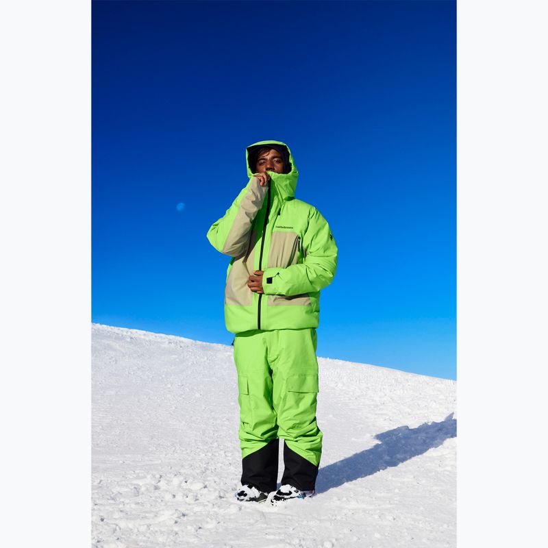 Herren Peak Performance Edge Isolierte Skijacke in grün 5