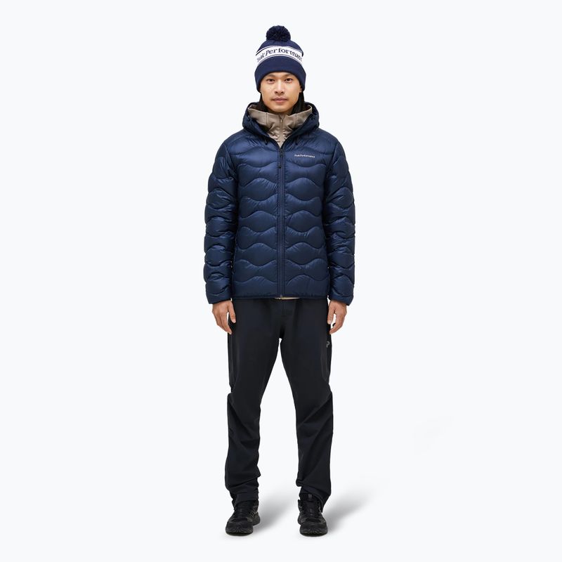 Daunenjacke Herren Peak Performance Helium Down Hood blue shadow 2