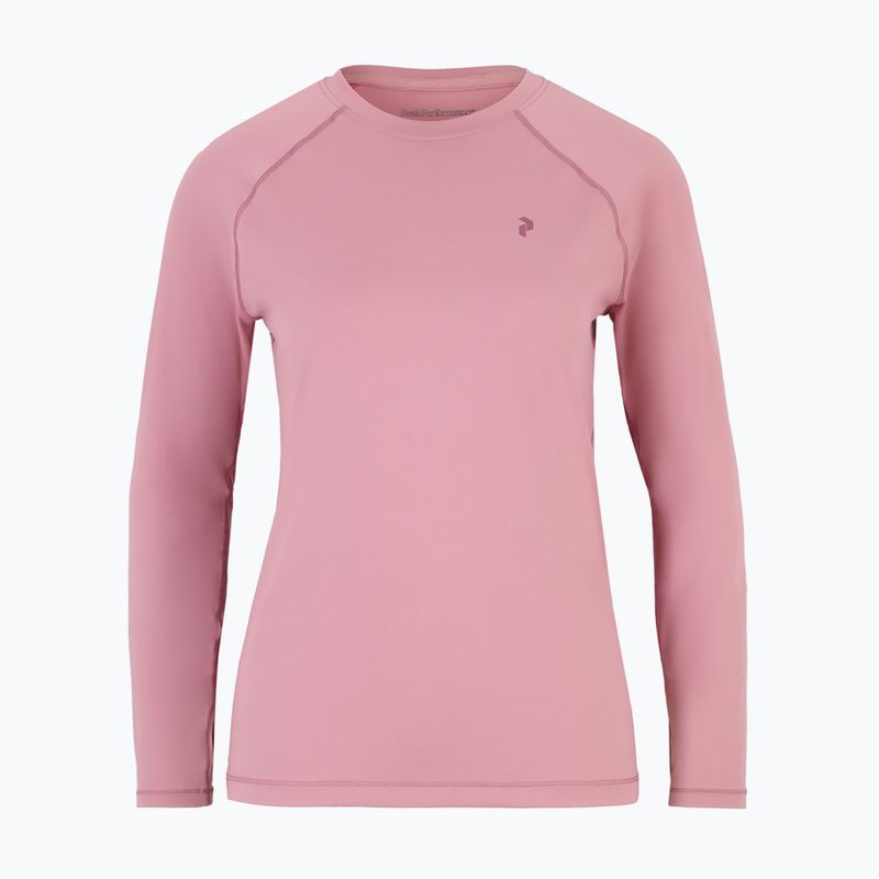 Thermo-Longsleeve Damen Peak Performance Spirit Crew bitter root