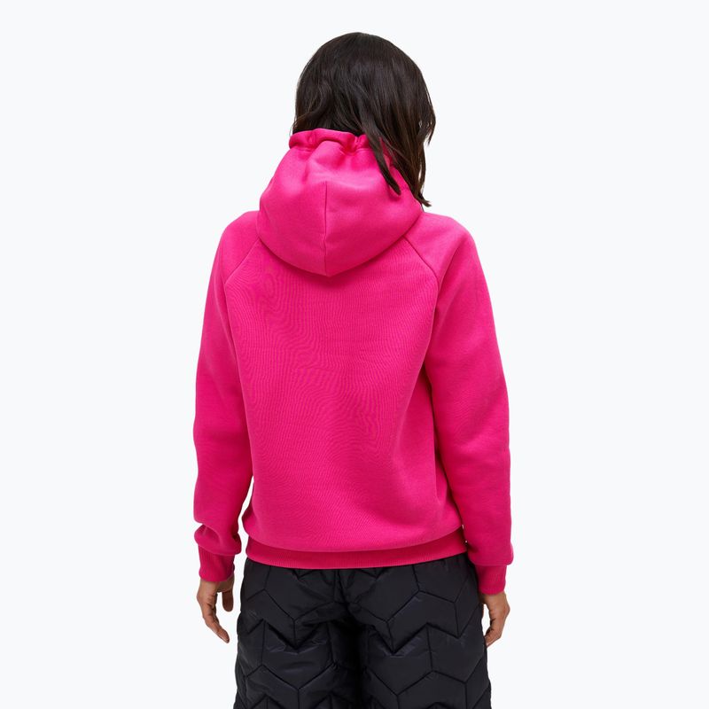 Damen Sweatshirt Hoodie Pullover Peak Performance Original Hood beetroot purple 2