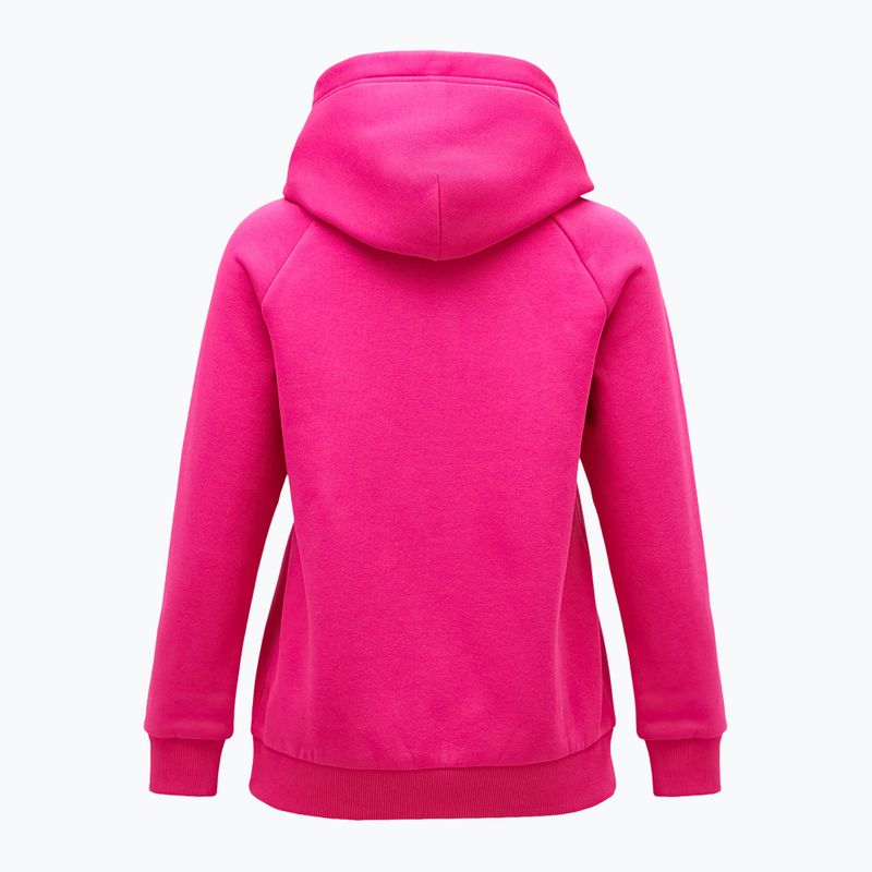 Damen Sweatshirt Hoodie Pullover Peak Performance Original Hood beetroot purple 4