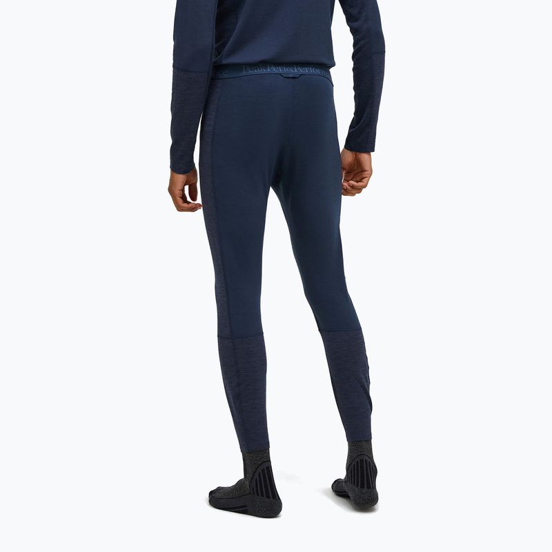 Thermo Hose Herren Peak Performance Magic Long John blue shadow 2