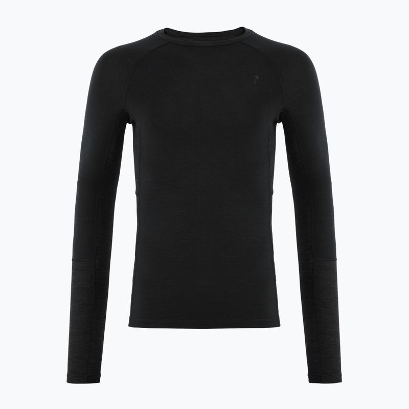 Herren-Thermoaktivshirt Peak Performance Magic Crew black