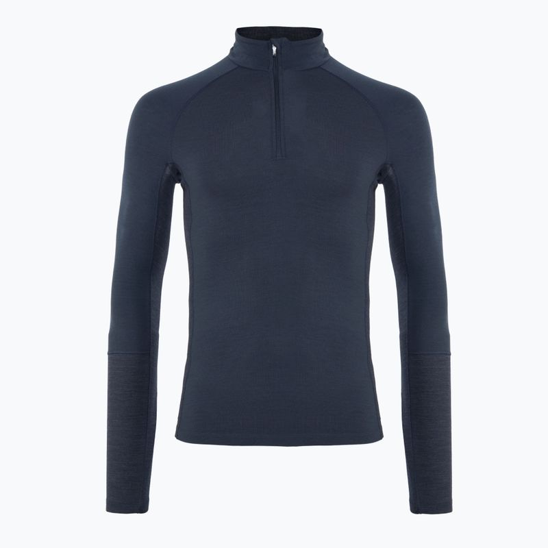 Herren-Thermoaktivshirt Peak Performance Magic Half Zip blue shadow