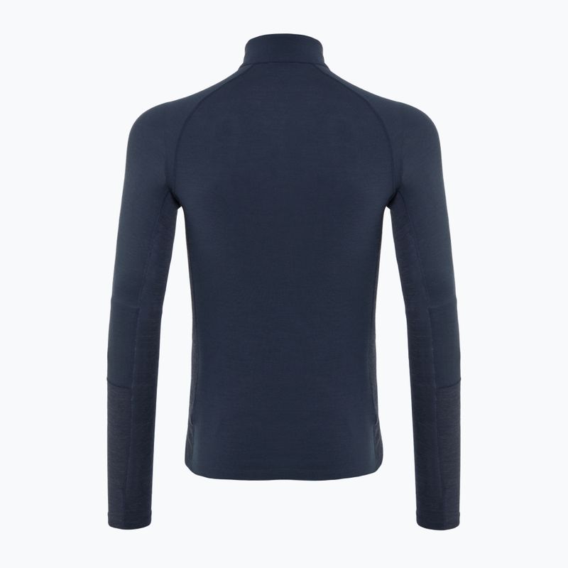 Herren-Thermoaktivshirt Peak Performance Magic Half Zip blue shadow 2