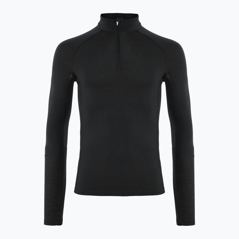 Thermo-Longsleeve Herren Peak Performance Magic Half Zip black