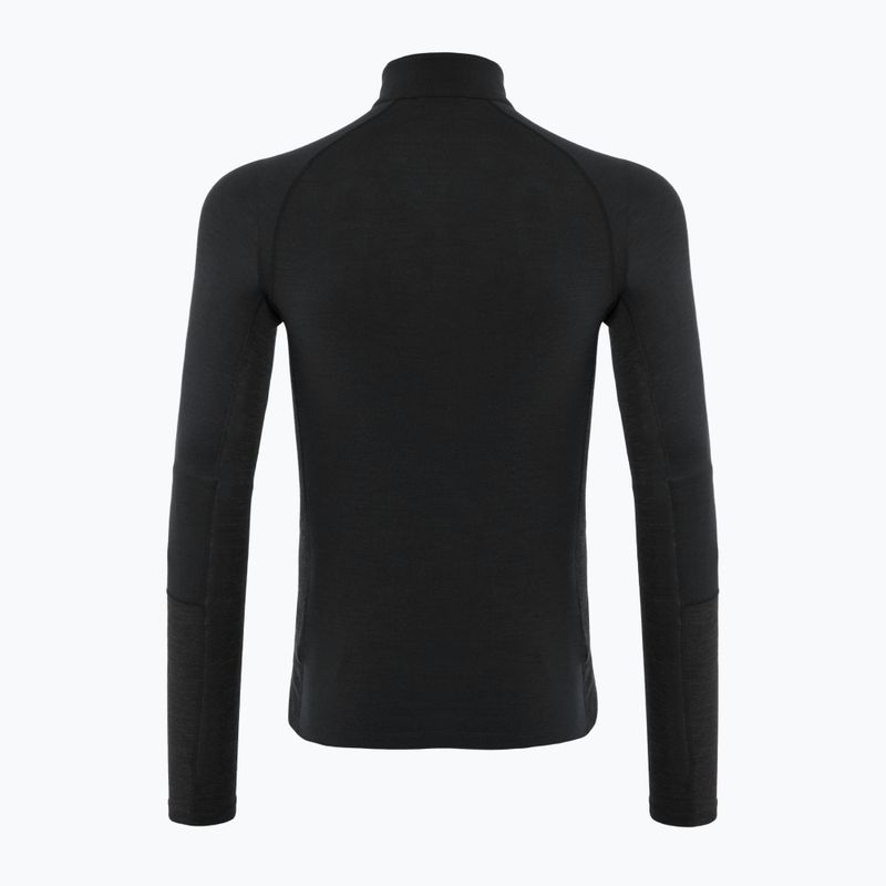 Thermo-Longsleeve Herren Peak Performance Magic Half Zip black 2