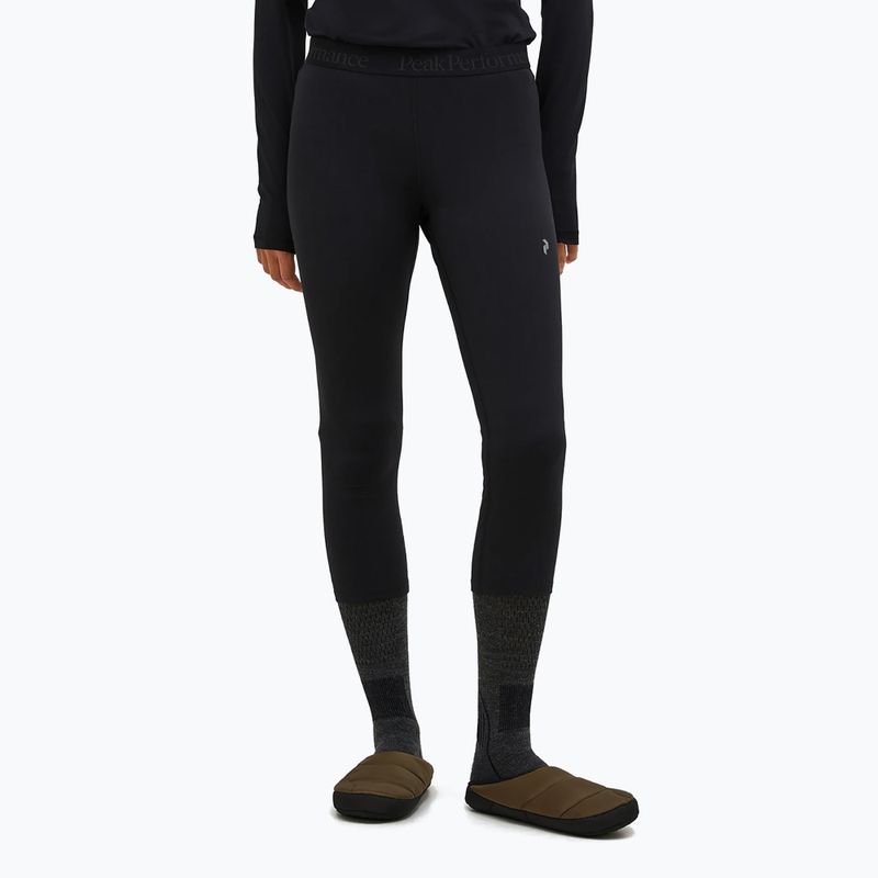Damen Thermo-Leggings Peak Performance Spirit Short John schwarz