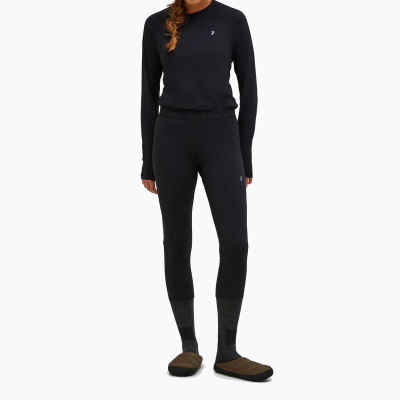 Damen Thermo-Leggings Peak Performance Spirit Short John schwarz 2