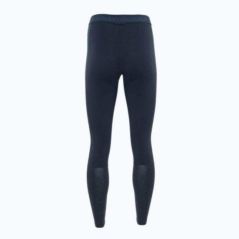 Damen-Thermo-Aktiv-Hose Peak Performance Magic Long John blue shadow 2