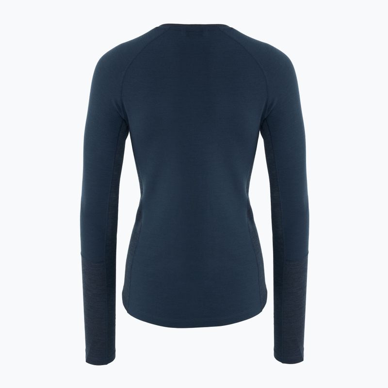 Damen-Thermoaktivshirt Peak Performance Magic Crew blue shadow 2