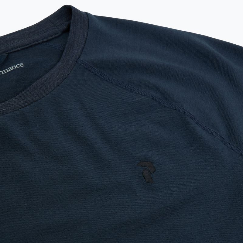 Damen-Thermoaktivshirt Peak Performance Magic Crew blue shadow 3