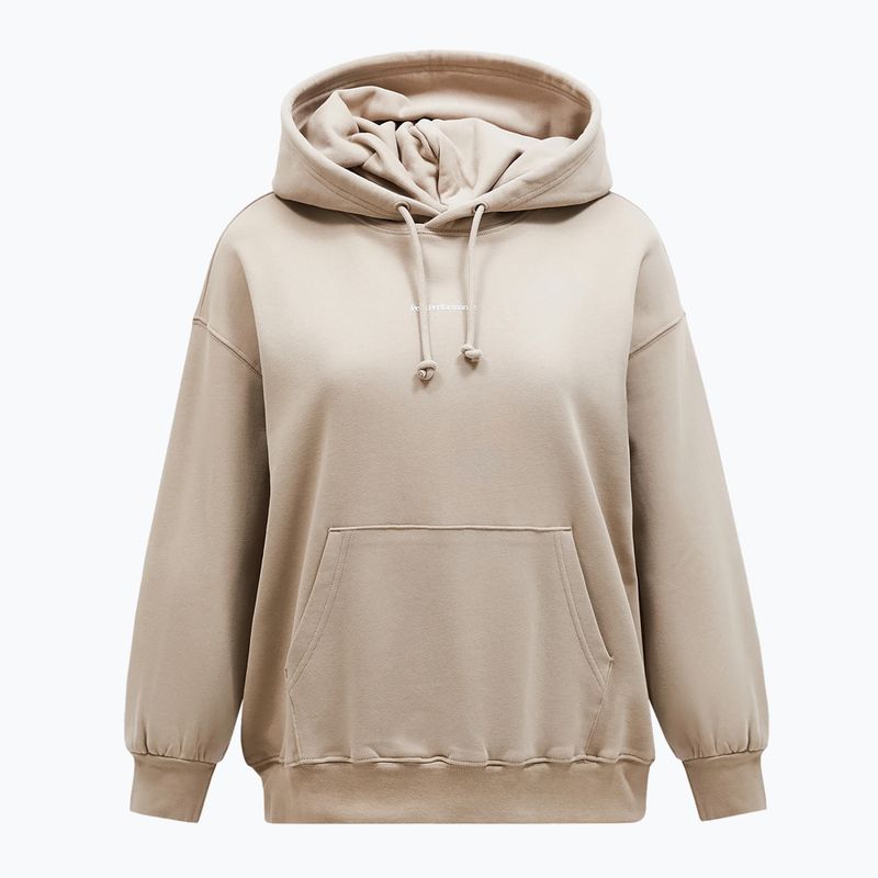 Frauen Peak Performance Original Terry Sweatshirt avid beige 5