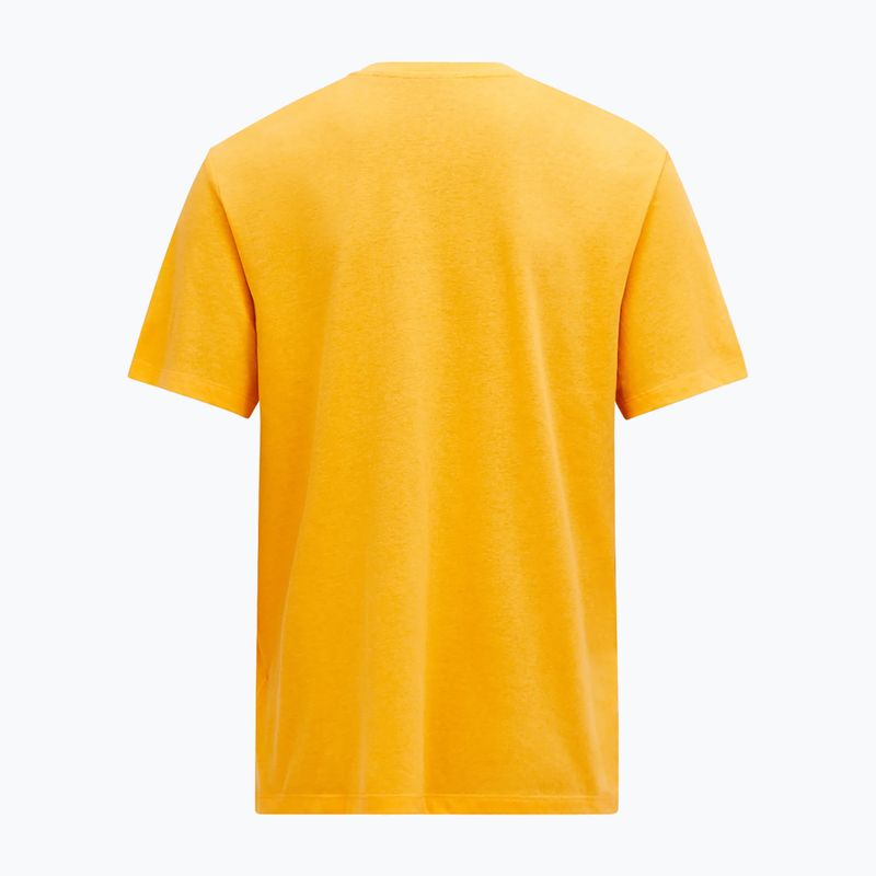 Herren Peak Performance Explore T-shirt Grafik blazing orange 4