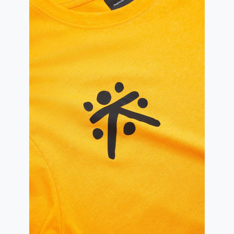 Herren Peak Performance Explore T-shirt Grafik blazing orange 6