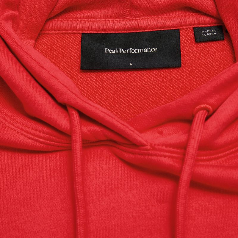 Frauen Peak Performance Original Terry Sweatshirt leuchtend rot 4