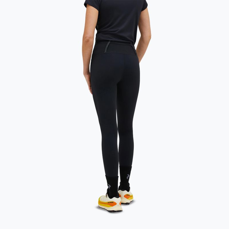 Damen-Leggings Peak Performance Light schwarz 2