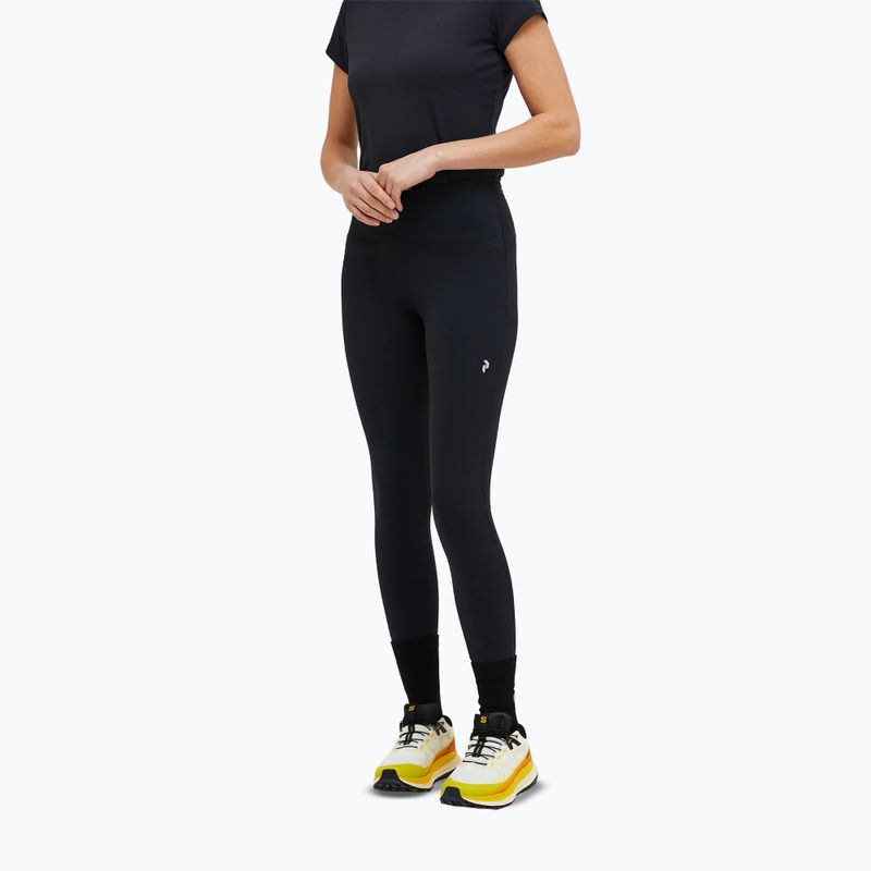 Damen-Leggings Peak Performance Light schwarz 3
