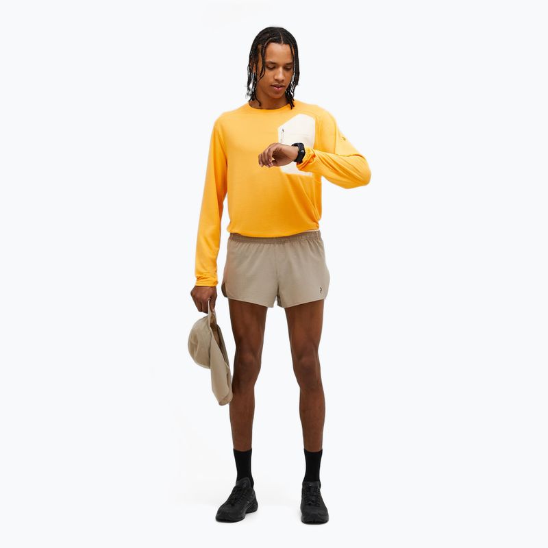 Peak Performance Freelight Polartec Grid Sweatshirt für Männer in leuchtendem Orange 2