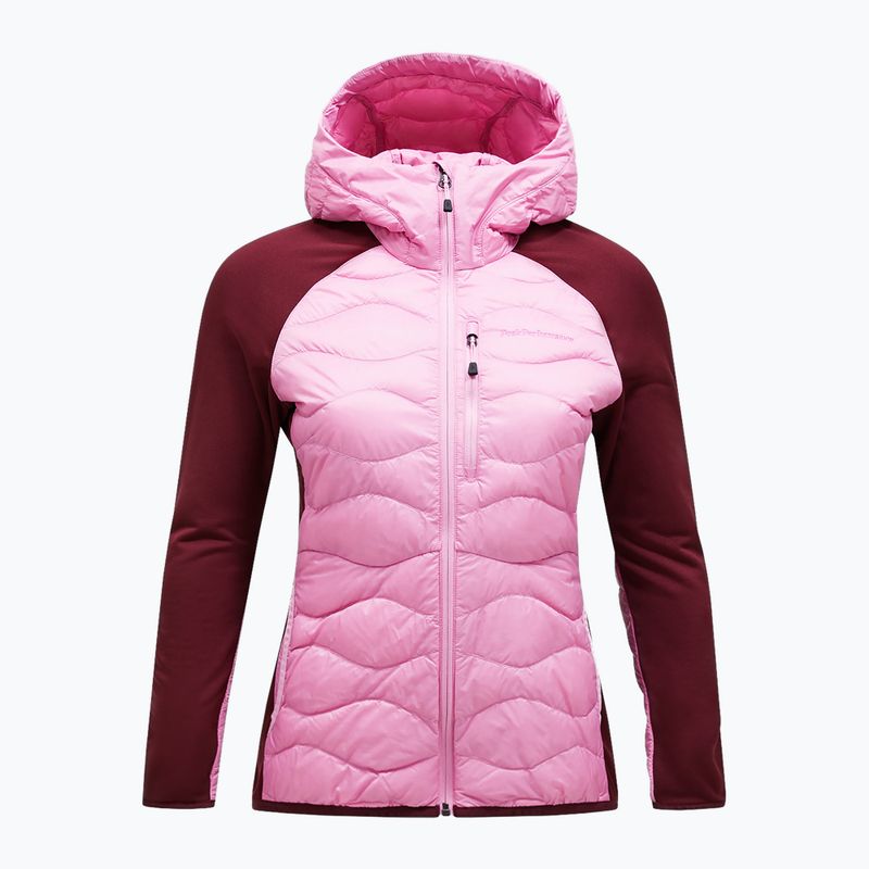 Women's Peak Performance Helium Down Hybrid Morgentau/Observierung Jacke