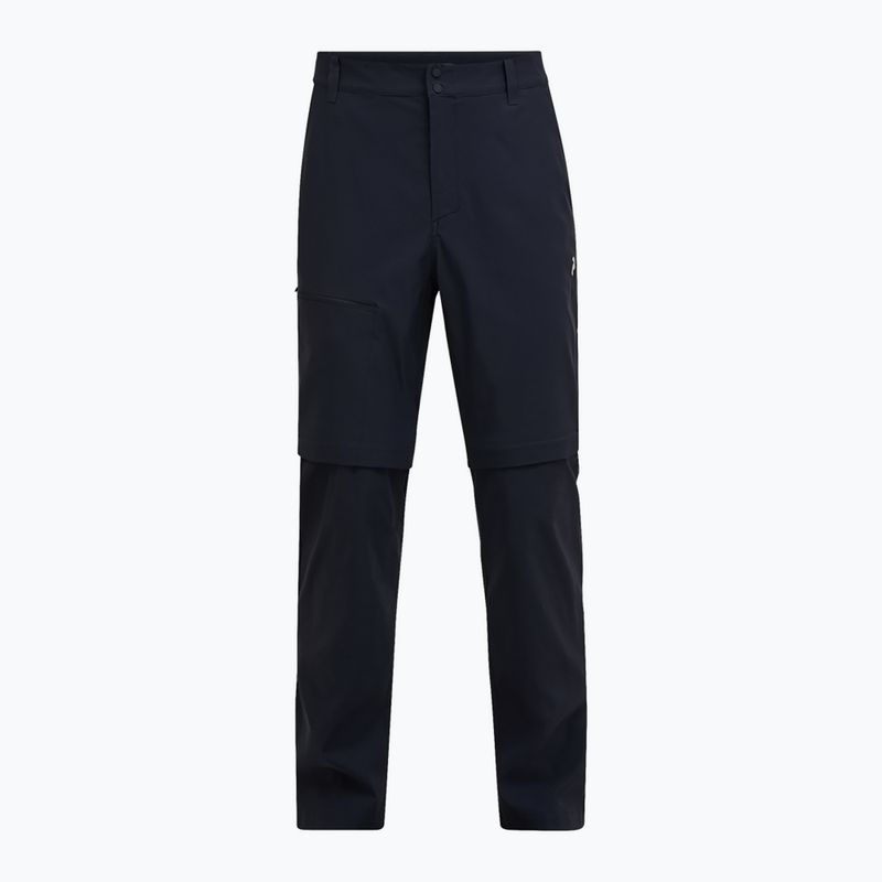 Herren Peak Performance Iconiq Zip Trekkinghose schwarz
