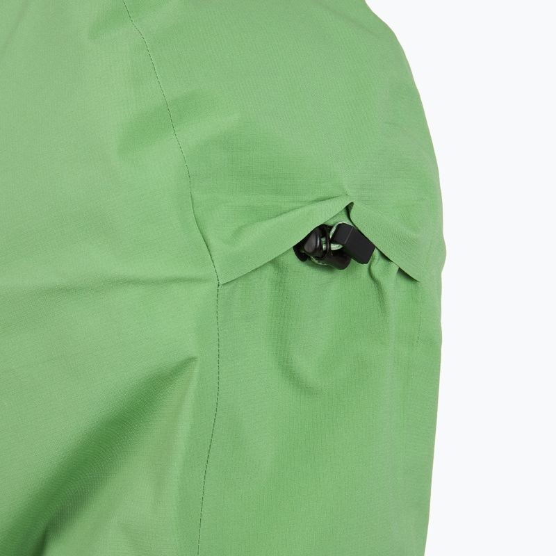 Herren Peak Performance Trail Hipe Shell Jacke Pfefferminz/Kiefernnadel/grün Regenjacke 5
