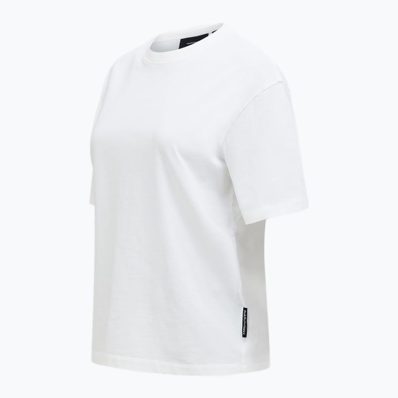 Women's Peak Performance Heavy Cotton off white T-shirt 3