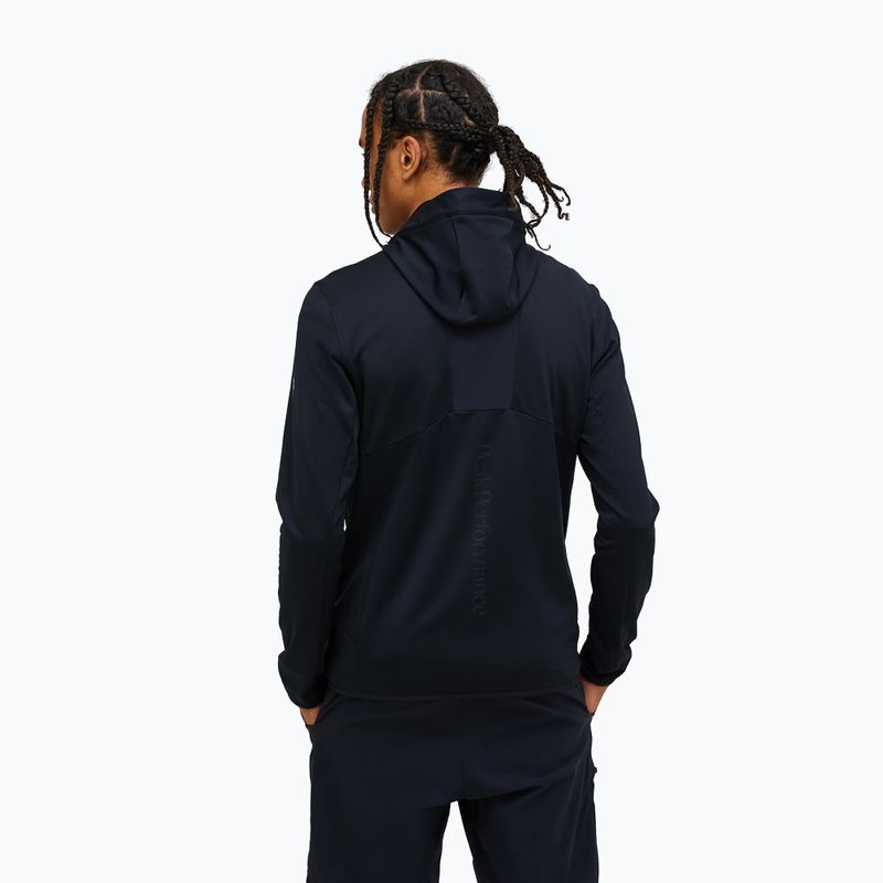 Peak Performance Utility Light Zip Sweatshirt schwarz/schwarz 2